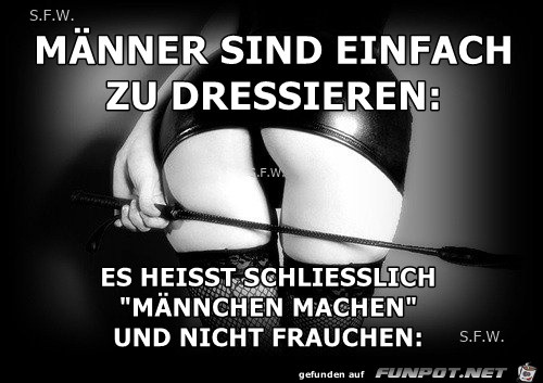 Maenner sind einfach Maenner sind einfach