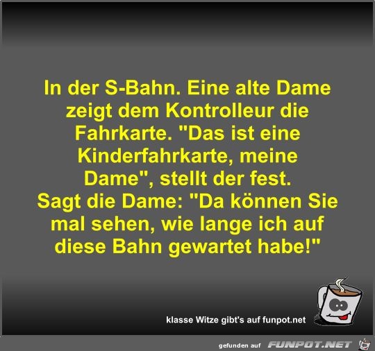 In der S-Bahn In der S-Bahn