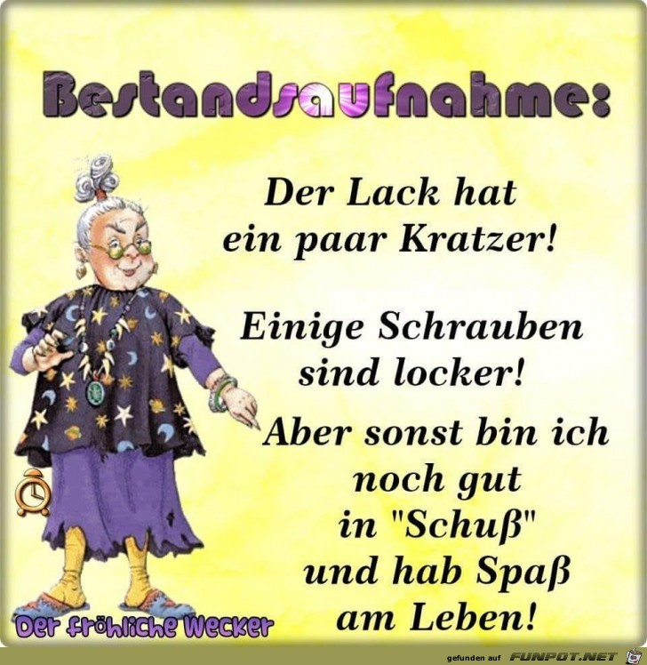 Bestandsaufnahme Bestandsaufnahme