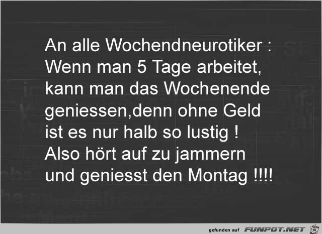 Wochenende