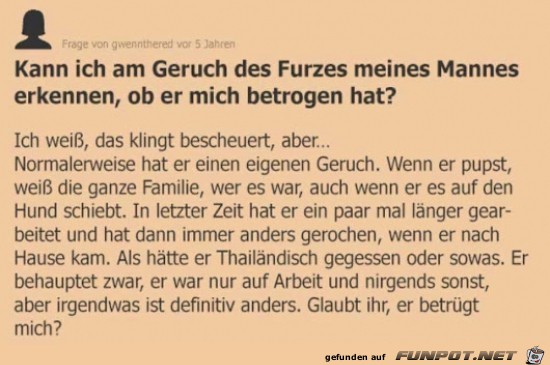 Geruch des Furzes Geruch des Furzes
