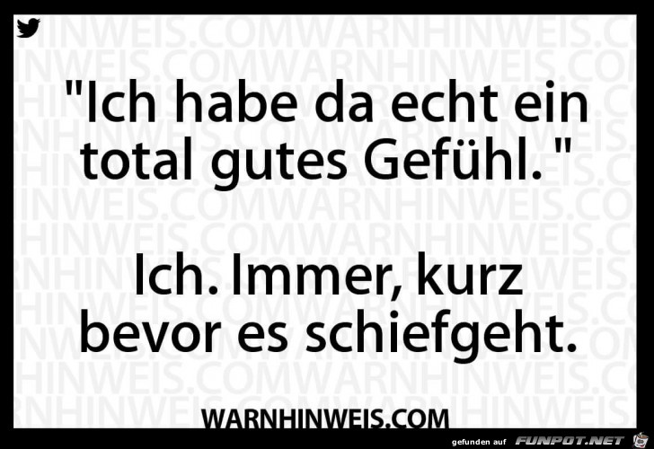 Gutes Gefühl Gutes Gefühl