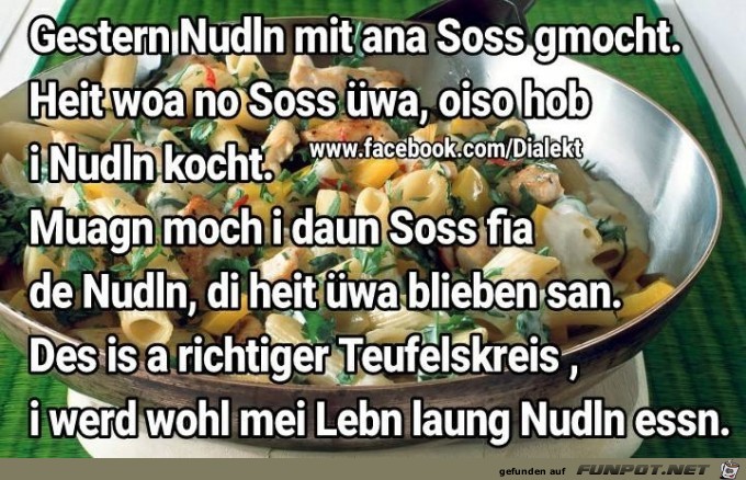 gestern nudln mit sauce gemacht gestern nudln mit sauce gemacht