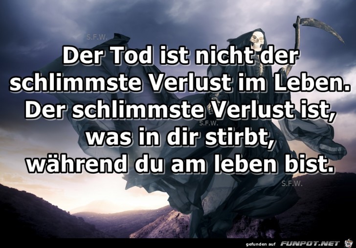 Der Tod ist nicht der