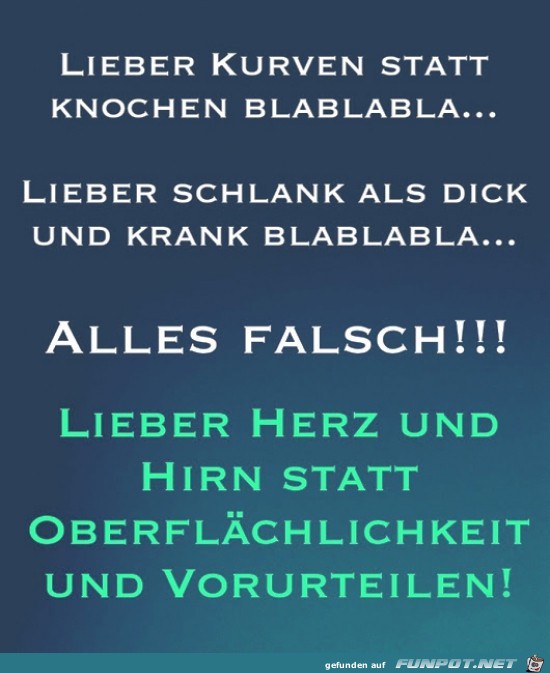 alles falsch !!!