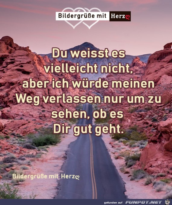 Du weisst es