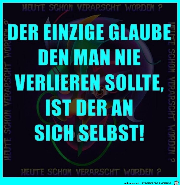Glaube Glaube