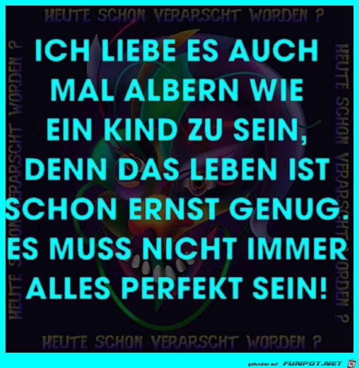 Nicht perfekt Nicht perfekt