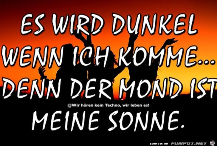 Es wird dunkel