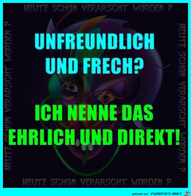 Unfreundlich