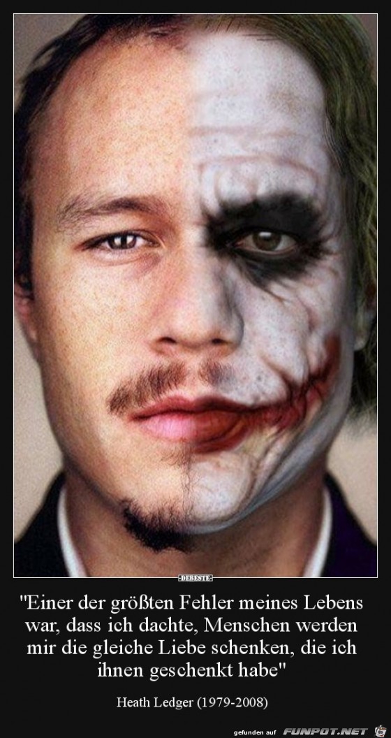 Größter Fehler Im Leben Sprüche