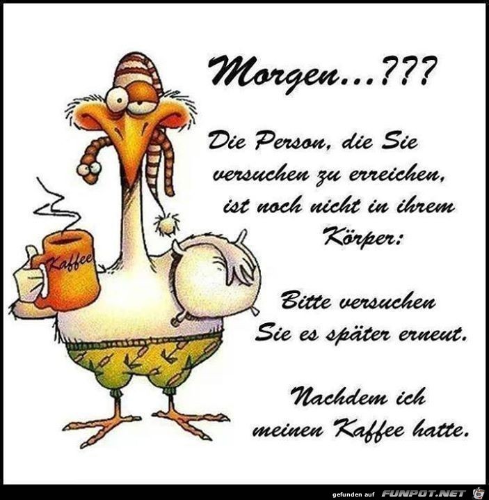 Morgen....? Morgen....?