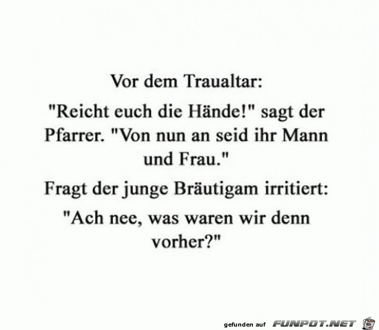 vor dem Trauaaltar:....... vor dem Trauaaltar:.......