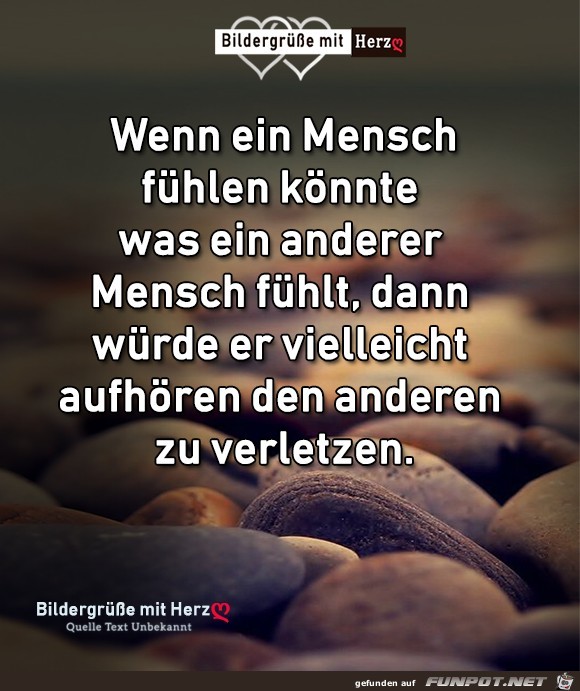 Wenn ein Mensch