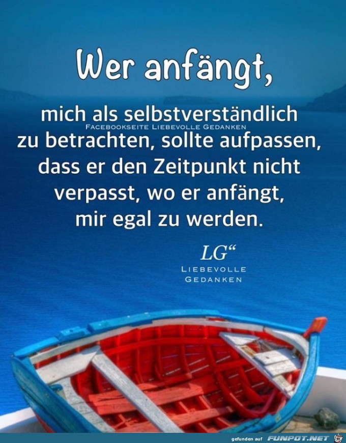 Wer anfaengt