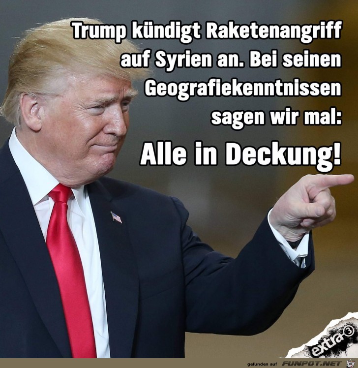 trump kuendigt an