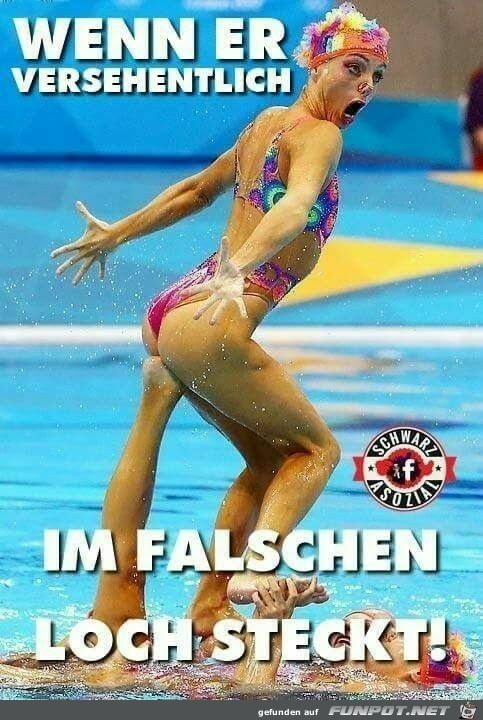 Versehentlich im falschen Loch... Versehentlich im falschen Loch...