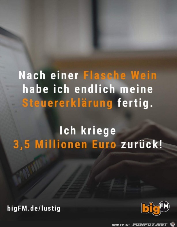 Nach einer Flasche Wein... Nach einer Flasche Wein...