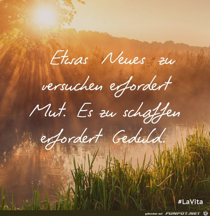 etwas neues zu versuchen etwas neues zu versuchen