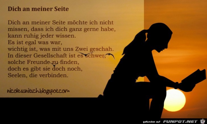 Gedicht - Dich an meiner Seite