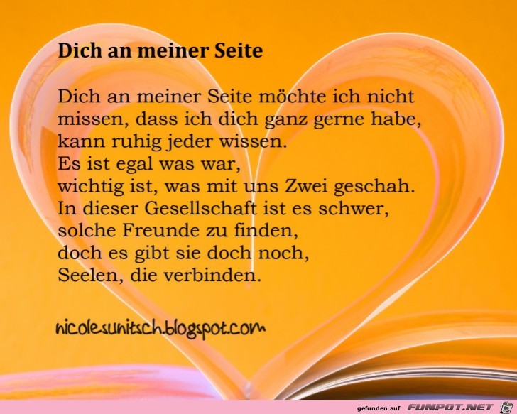 Gedichte - Dich an meiner Seite Gedichte - Dich an meiner Seite