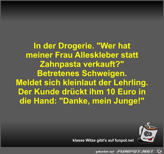 In der Drogerie In der Drogerie
