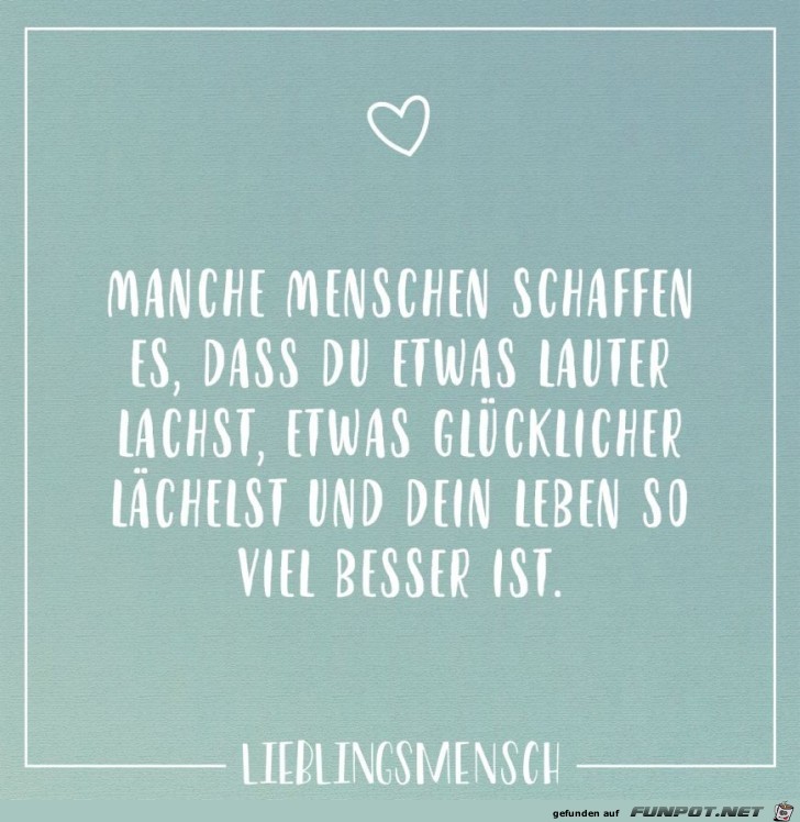 manche Menschen..