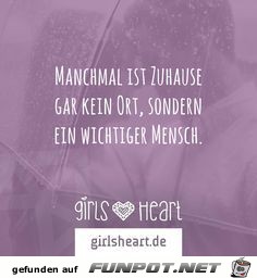 manchmal ist zu Hause manchmal ist zu Hause