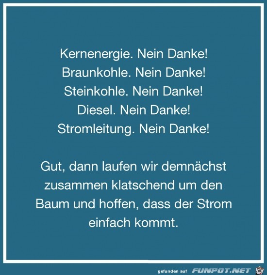 nein Danke.....