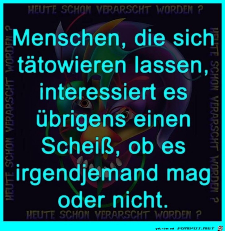 Tätowiert Tätowiert