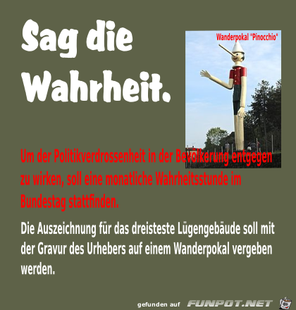 Sag-die-Warheit