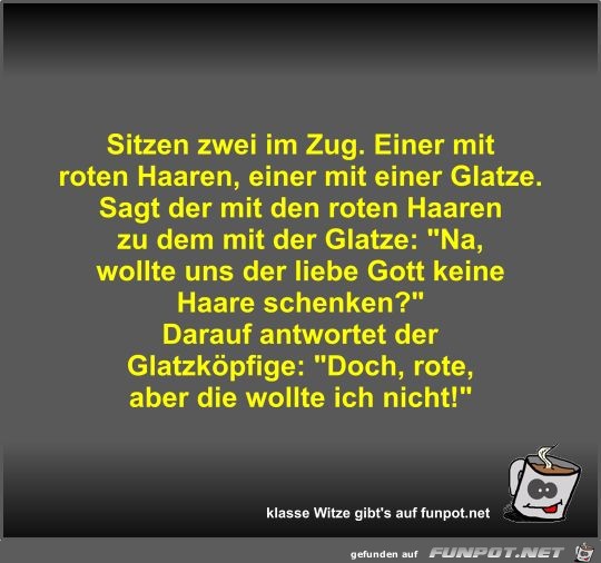Sitzen zwei im Zug Sitzen zwei im Zug