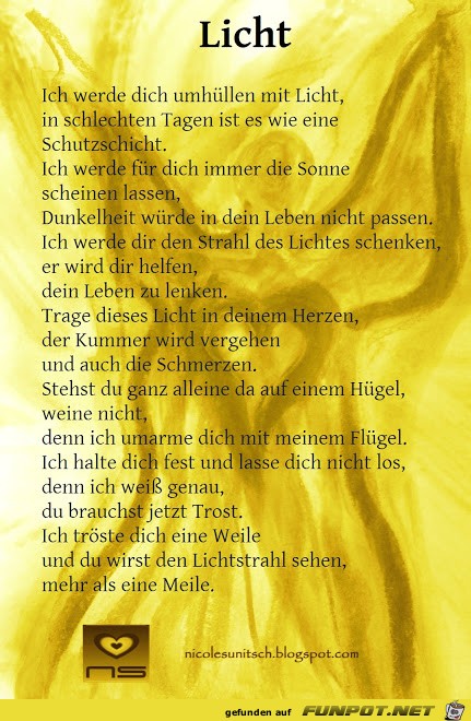 Gedicht - Licht Gedicht - Licht