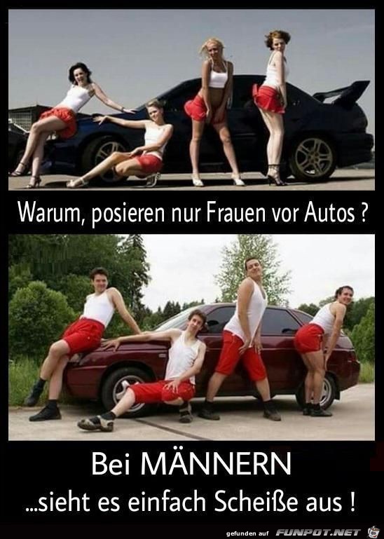 warum posieren Frauen