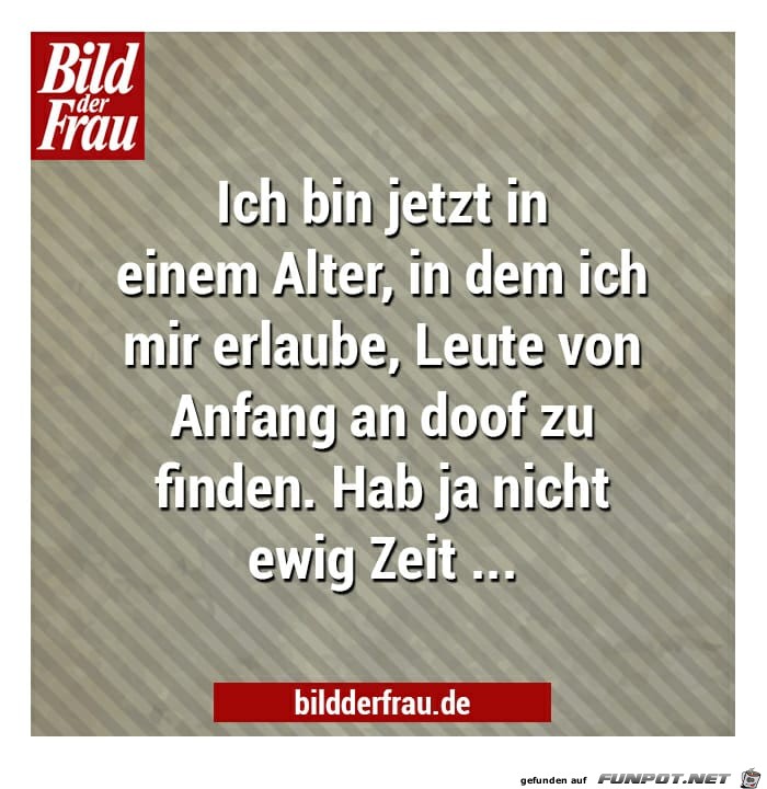 Leute doof finden Leute doof finden