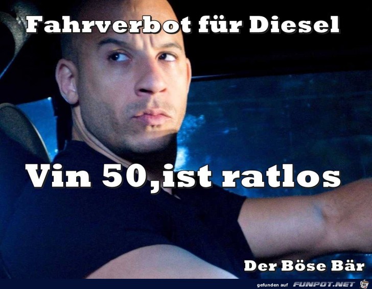 Fahrverbot fr Diesel