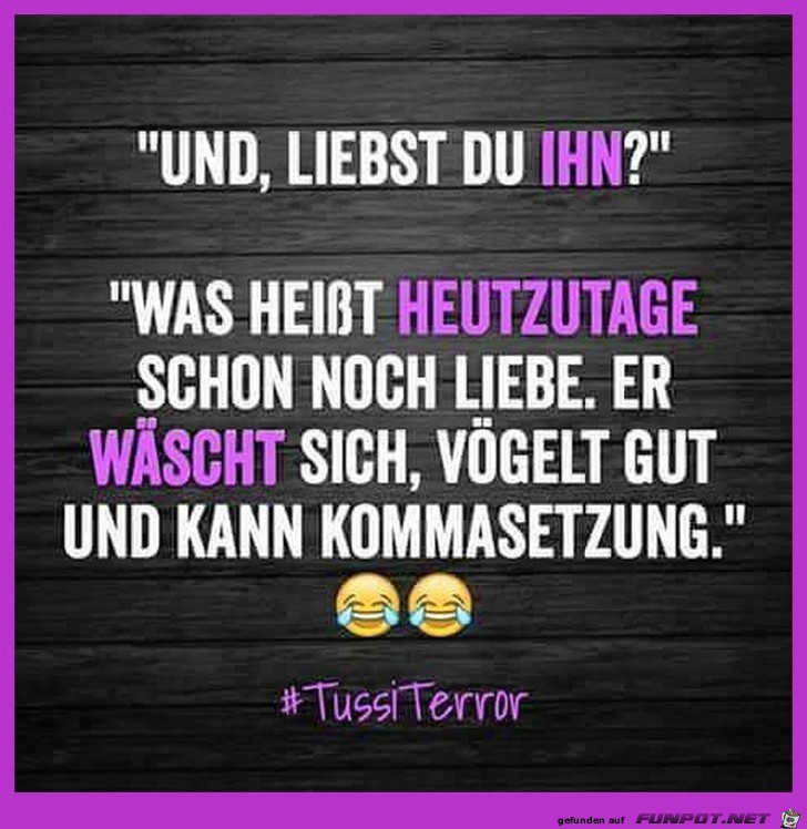 Liebst Du ihn