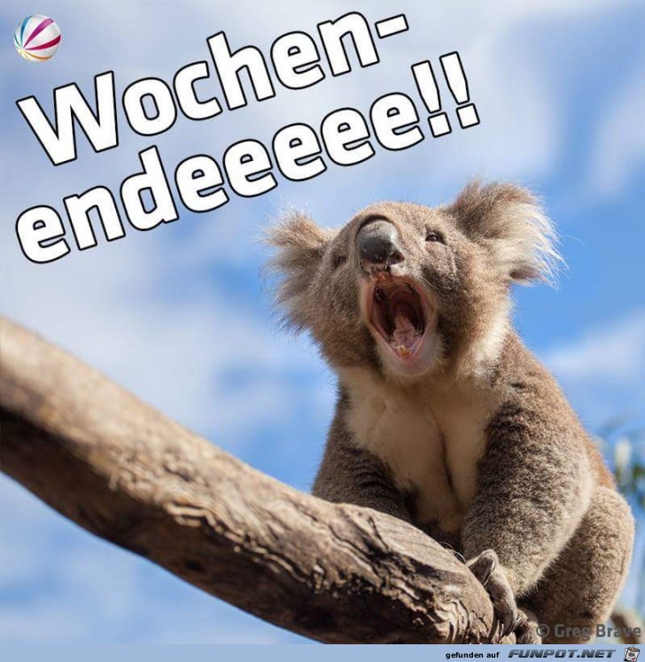 Wochenendeeee Wochenendeeee