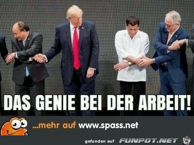 Das Genie bei der Arbeit Das Genie bei der Arbeit