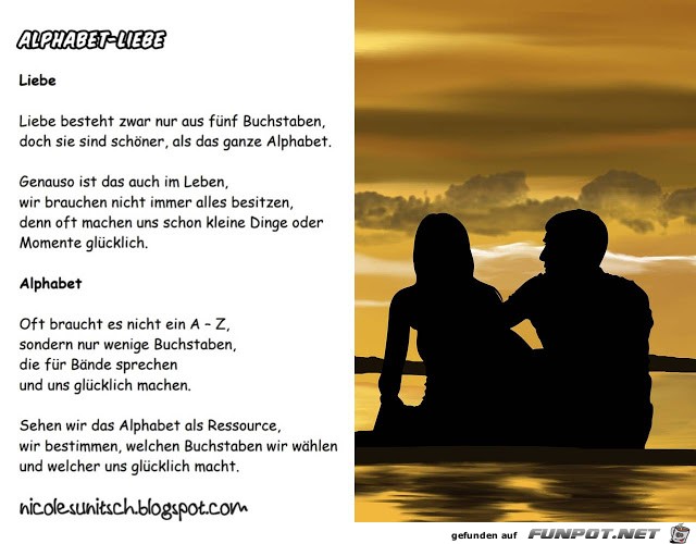 Liebesgedichte - Alphabet - Liebe Liebesgedichte - Alphabet - Liebe