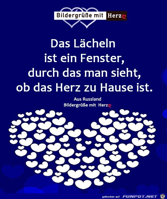 Das Laecheln ist ein Fenster Das Laecheln ist ein Fenster