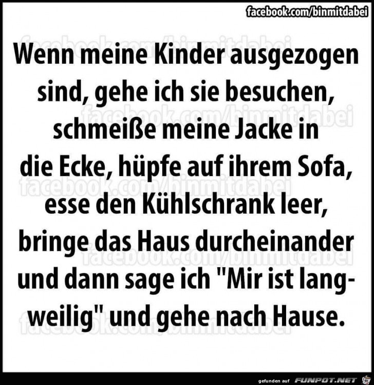 wenn meine Kinder ausgezogen sind wenn meine Kinder ausgezogen sind