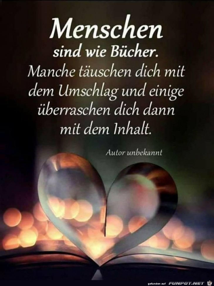 Menschen sind wie Buecher Menschen sind wie Buecher