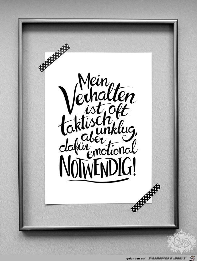 mein Verhalten mein Verhalten