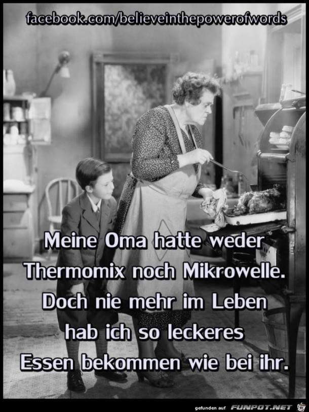 meine Oma hatte weder meine Oma hatte weder