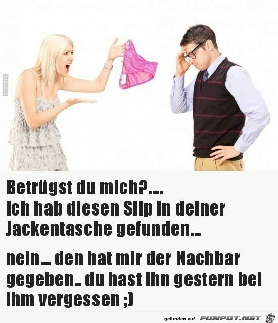 Betrüger du mich ? Betrüger du mich ?