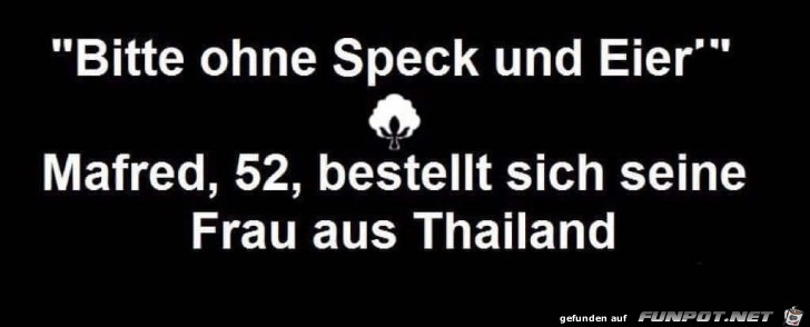 Ohne Speck und Eier Ohne Speck und Eier