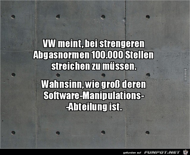 VW meint VW meint