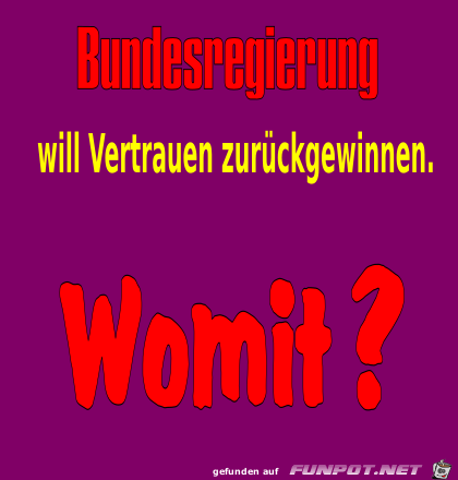 Vertrauen Vertrauen