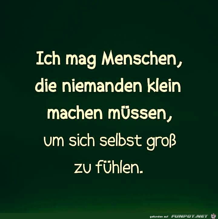 Ich mag Menschen Ich mag Menschen